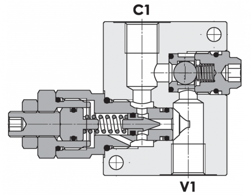 FPSQ-D-15-CB-*-1/4